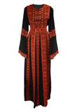 Falaha Traditional Embroidered Thobe — Palestinian Tatreez