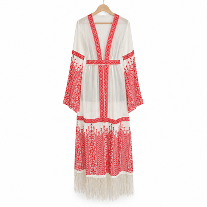 Sahar Fringe Abaya