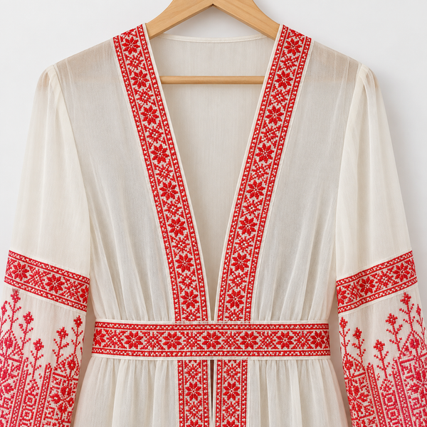 Sahar Fringe Abaya