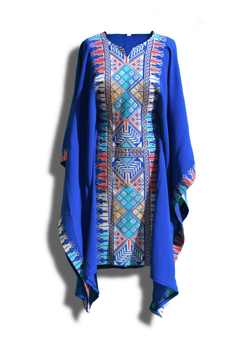 Block Embroidered Top