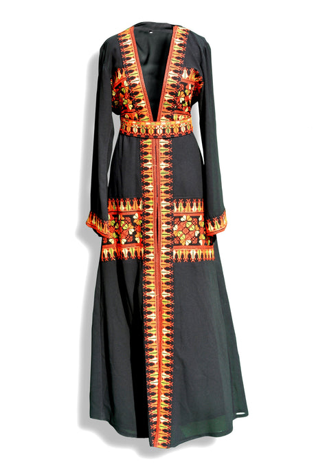 Open Chiffon Abaya