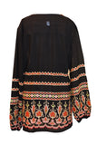 Chiffon Embroidered Cardigan