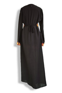Open Chiffon Abaya