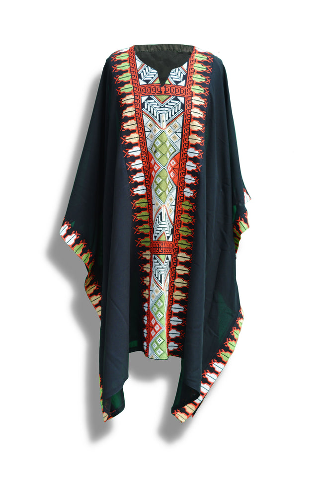 Block Embroidered Top